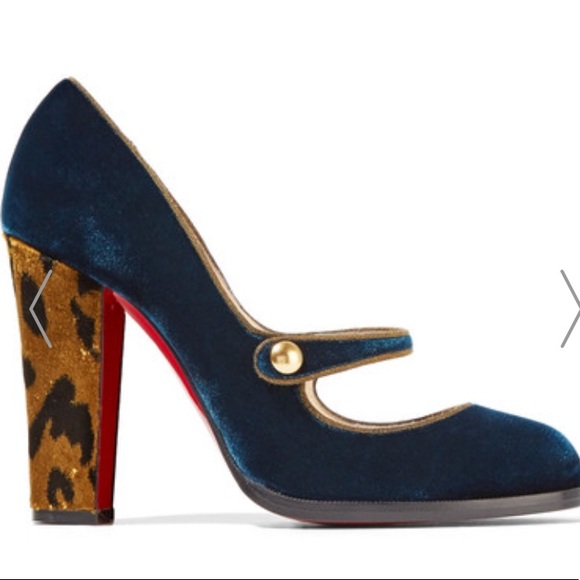 SOLD Louboutin top street velvet - Picture 7 of 7
